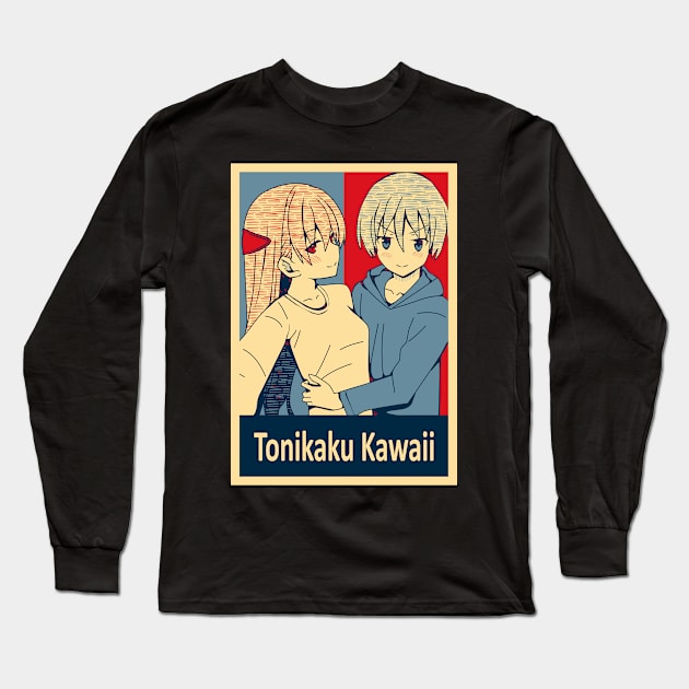 Tonikaku Kawaii - Anime Poster Long Sleeve T-Shirt by Dokey4Artist